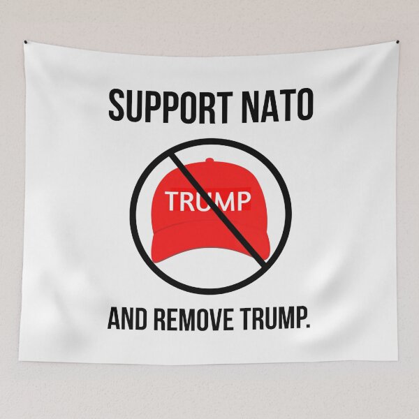Item preview, Support NATO and remove Trump.  designed and sold by Rachel the Artist .