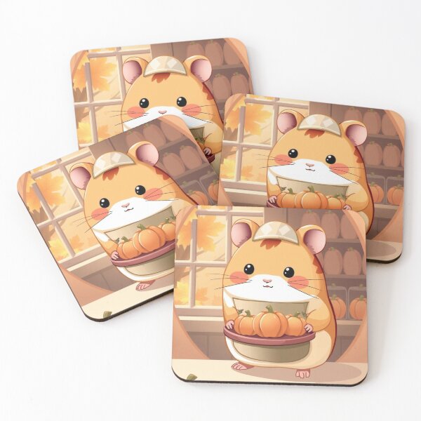 Item preview, Cozy Pumpkin Hamster – Cute Fall Harvest Kawaii Shirt designed and sold by ArmaanArts.