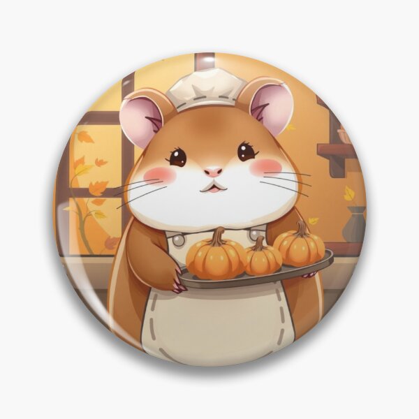Item preview, Sweet Pumpkin Hamster – Cozy Autumn Harvest Animal Tee designed and sold by ArmaanArts.