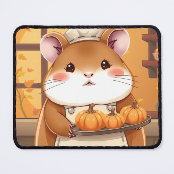 Item preview, Sweet Pumpkin Hamster – Cozy Autumn Harvest Animal Tee designed and sold by ArmaanArts.