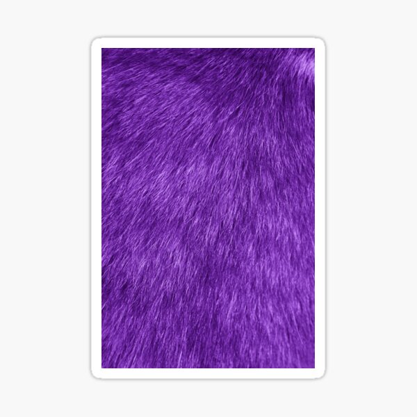 PURPLE + GRAY YETI STICKER Sticker for Sale by designzbyemm