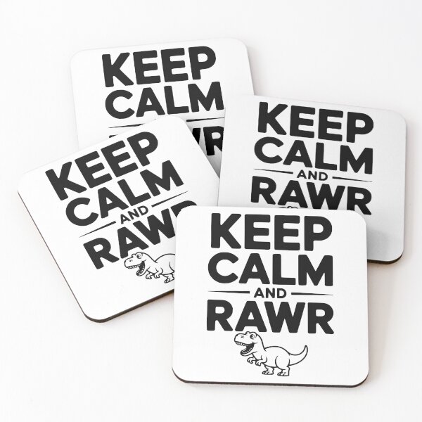 Item preview, Keep Calm and Rawr designed and sold by Frank Ring.