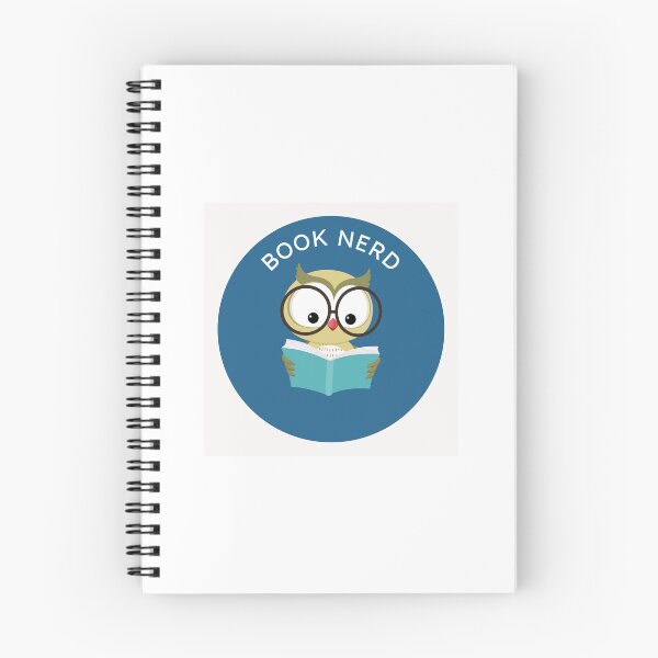 Item preview, Book Nerd Owl Reading Sticker | Junk Journal designed and sold by Halb92.