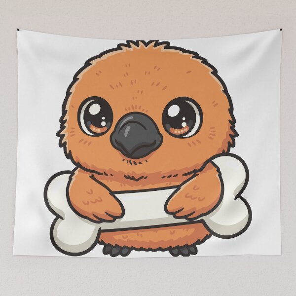 Item preview, Cute But Deadly Bearded Vulture Chibi designed and sold by Petzzz.