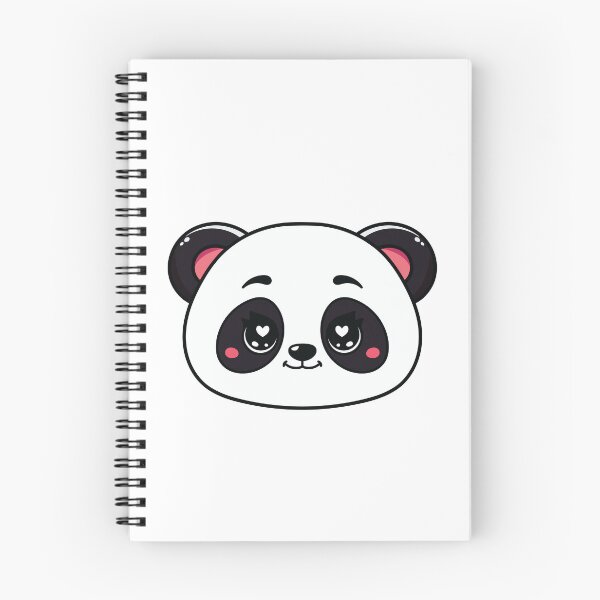 Item preview, Cute Panda Face – Adorable Kawaii Panda designed and sold by MarshallStickerX.