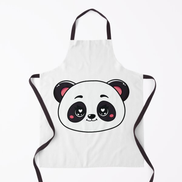 Item preview, Cute Panda Face – Adorable Kawaii Panda designed and sold by Marshallamoakohene.