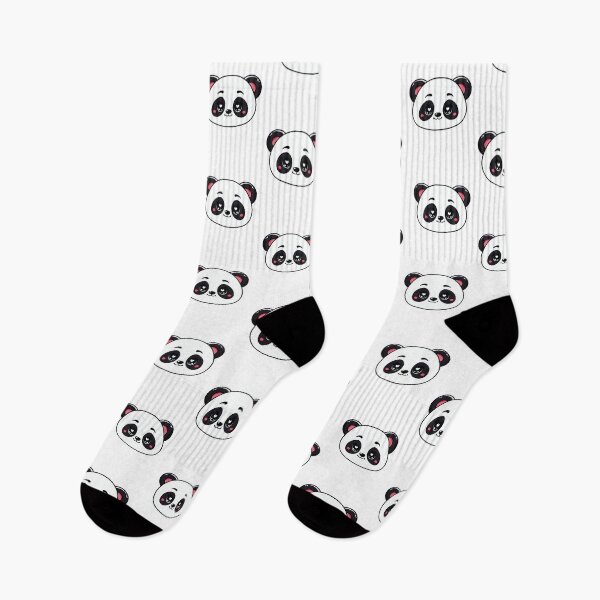Item preview, Cute Panda Face – Adorable Kawaii Panda designed and sold by MarshallStickerX.