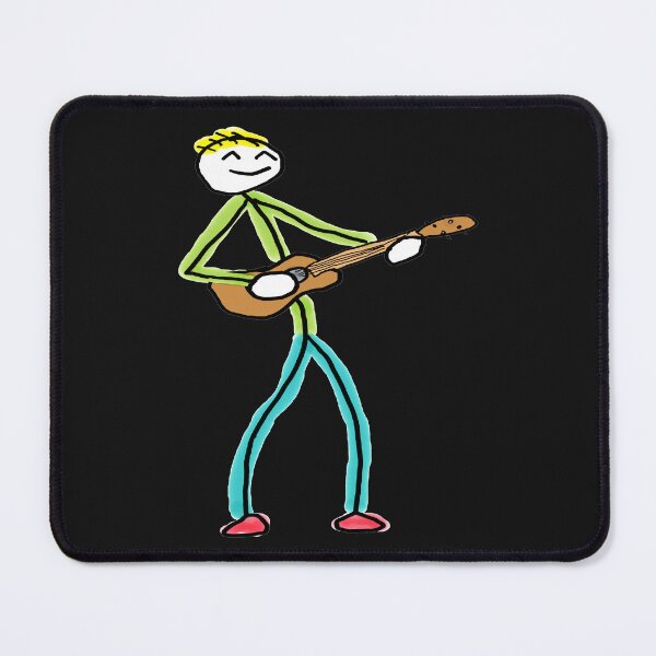 Item preview, Ukulele Playing Stickman designed and sold by Mark-Ewbie.