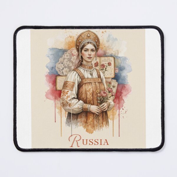 Item preview, Russia Romantic Heritage in Bloom designed and sold by ForeverPrintsOK.