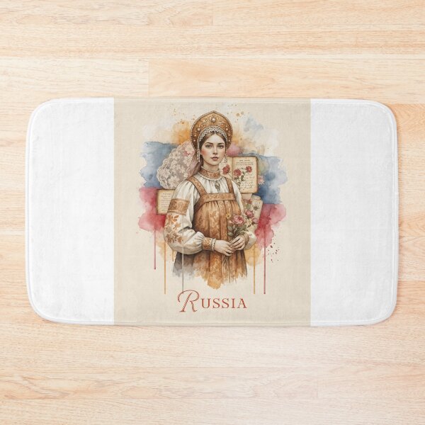 Item preview, Russia Romantic Heritage in Bloom designed and sold by ForeverPrintsOK.