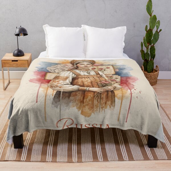Item preview, Russia Romantic Heritage in Bloom designed and sold by ForeverPrintsOK.