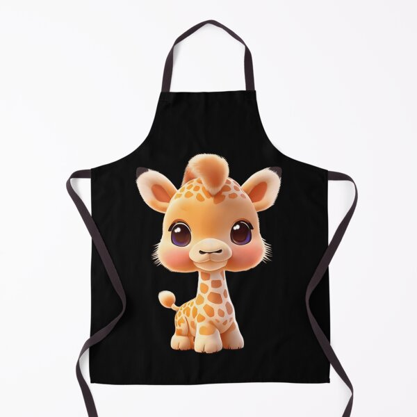 Item preview, Cute baby giraffe safari drawing art illustration  designed and sold by hollycooper.