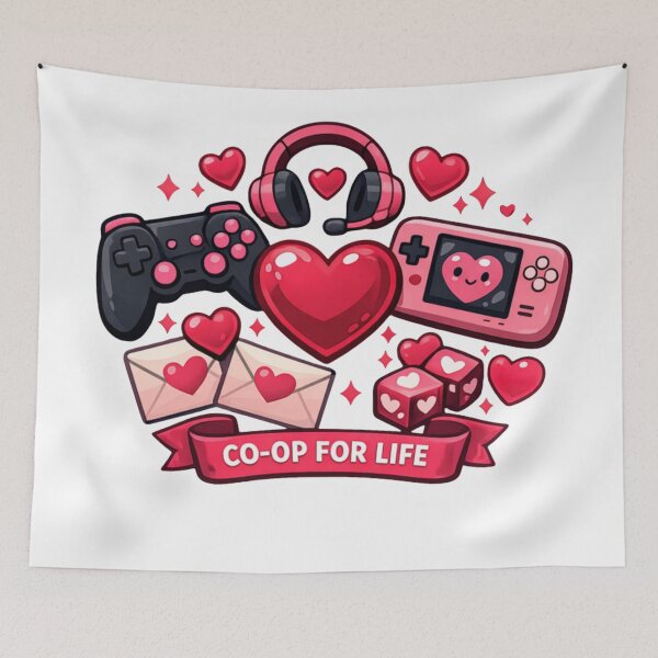 Item preview, Co-op gamers for life designed and sold by SnazAFraz.