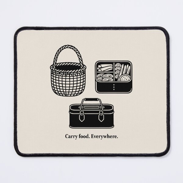 Item preview, Carry Food Everywhere - Global Picnic and Bento Art designed and sold by SplashTastic.