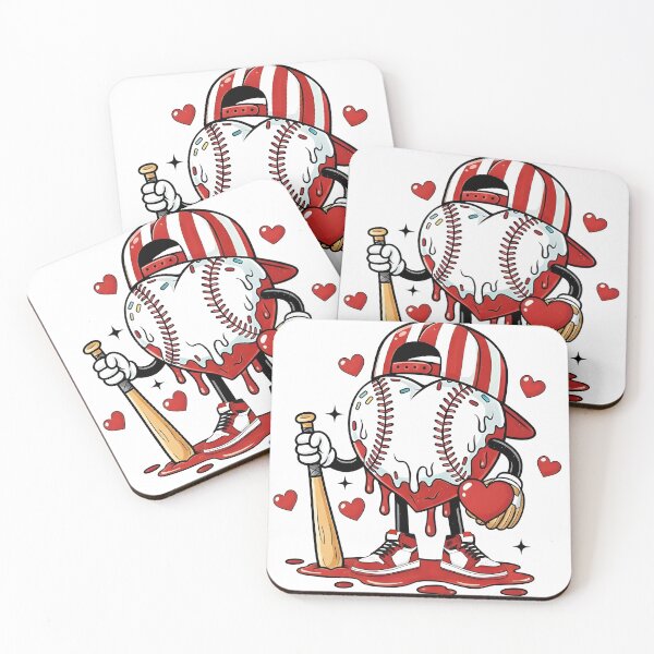 Item preview, Boys Valentine Baseball Player designed and sold by KroghDs.