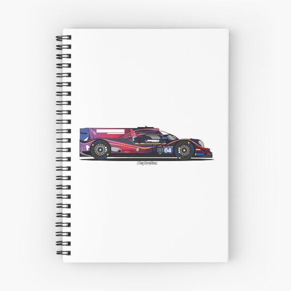 Item preview, IMSA 24 Hours of Daytona LMP2 Oreca 07 #04 Vector Art designed and sold by Heybratan.