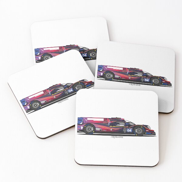 Item preview, IMSA 24 Hours of Daytona LMP2 Oreca 07 #04 Vector Art designed and sold by Heybratan.