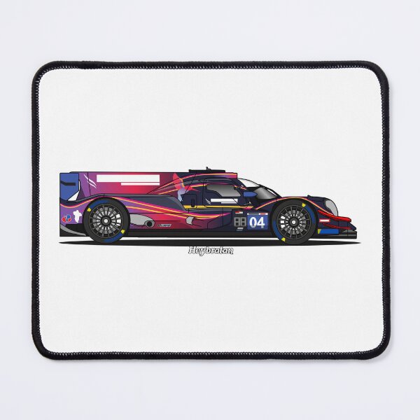 Item preview, IMSA 24 Hours of Daytona LMP2 Oreca 07 #04 Vector Art designed and sold by Heybratan.