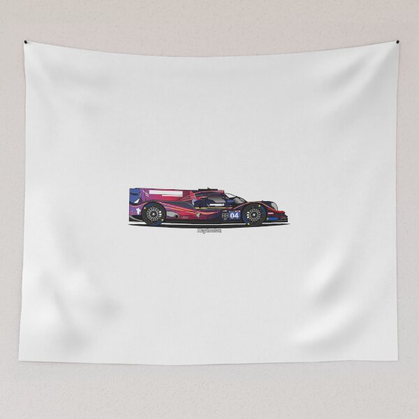 Item preview, IMSA 24 Hours of Daytona LMP2 Oreca 07 #04 Vector Art designed and sold by Heybratan.