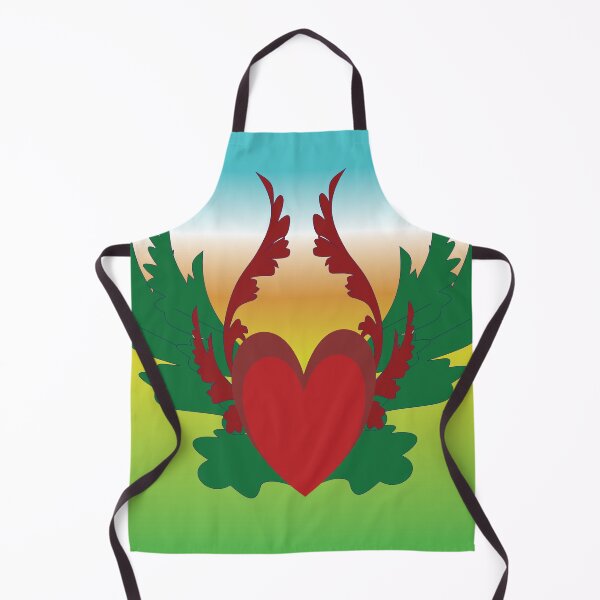 Item preview, Confident Flying Heart Symbol designed and sold by OIL Pattern Design .
