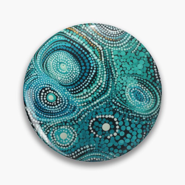 Item preview, Aboriginal Inspired Art - Oceanic Turbulence designed and sold by GrinGalore.
