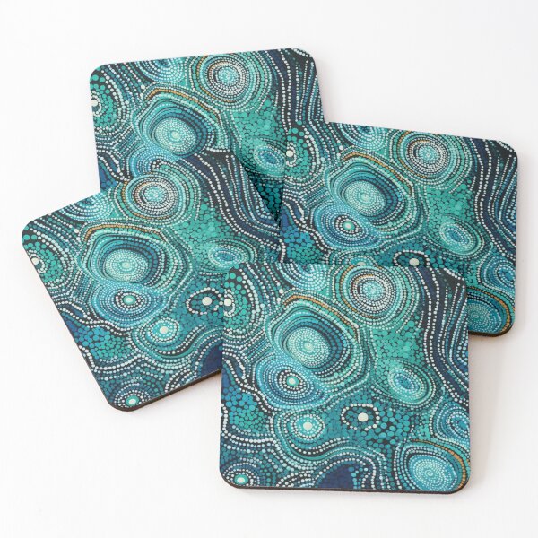 Item preview, Aboriginal Inspired Art - Oceanic Turbulence designed and sold by GrinGalore.