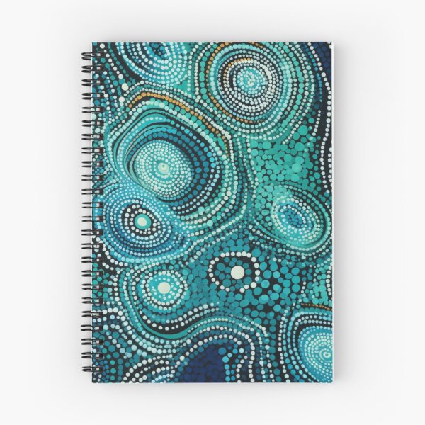 Item preview, Aboriginal Inspired Art - Oceanic Turbulence designed and sold by GrinGalore.