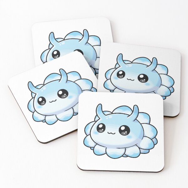 Item preview, Spicy Blue Nudibranch Cute Sea Slug Kawaii designed and sold by Petzzz.