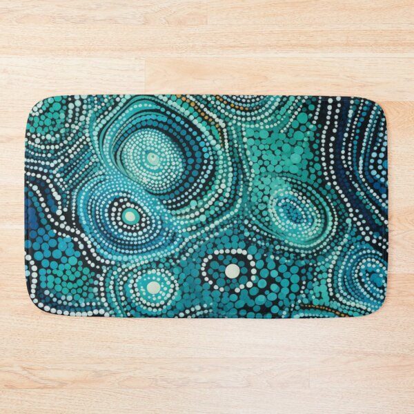 Item preview, Aboriginal Inspired Art - Oceanic Turbulence designed and sold by GrinGalore.
