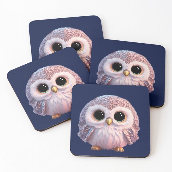 Item preview, Cute baby owl art illustration  designed and sold by hollycooper.