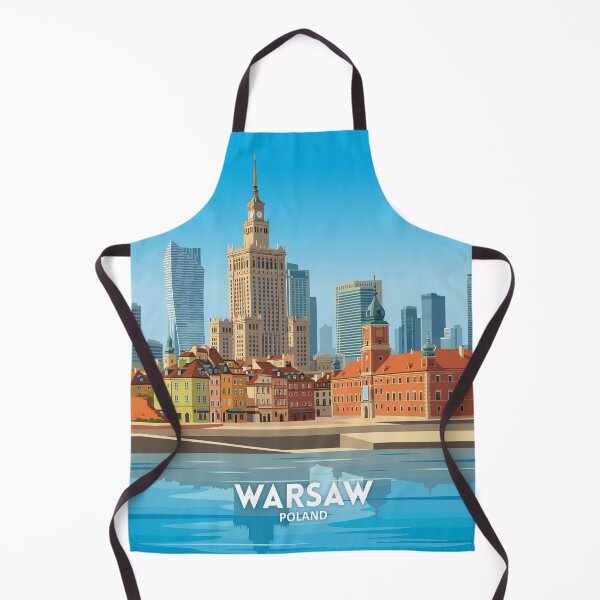 Item preview, Warsaw Poland - Travel art designed and sold by Marciolini.