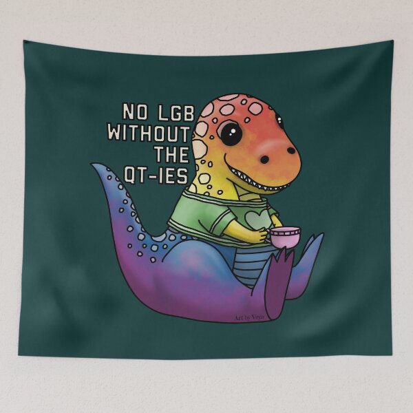 Item preview, No LGB Without The QT-ies designed and sold by Art by Veya.