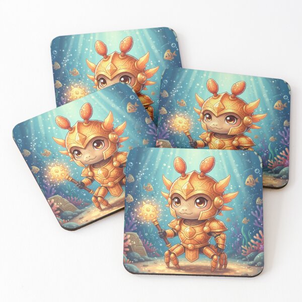 Item preview, The Solar Crab: Guardian of the Shallow designed and sold by Mood & Muse Studio.