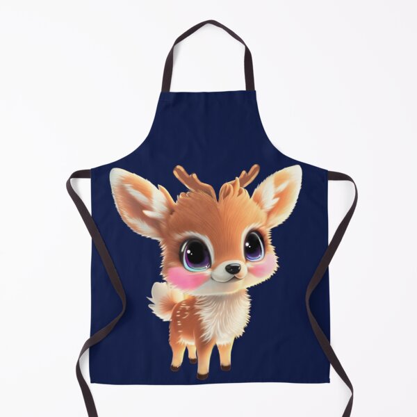Item preview, Cute baby anime style deer fawn woodland animals designed and sold by hollycooper.