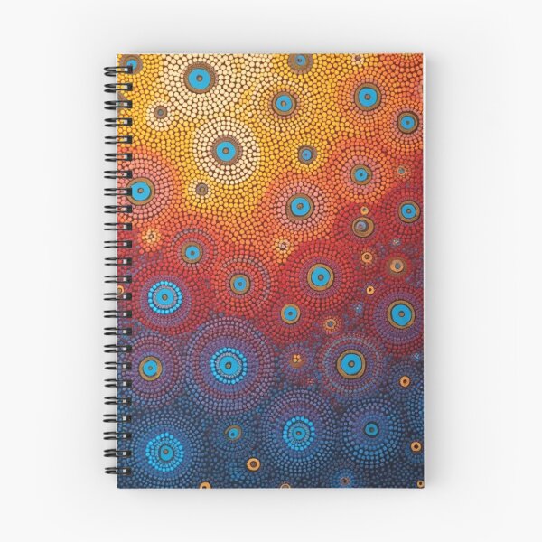 Item preview, Aboriginal Inspired Art - Hot and Cold Circles designed and sold by GrinGalore.