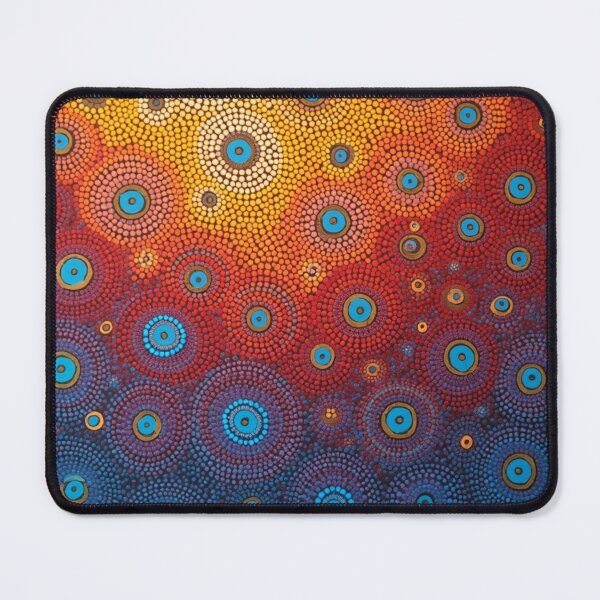 Item preview, Aboriginal Inspired Art - Hot and Cold Circles designed and sold by GrinGalore.