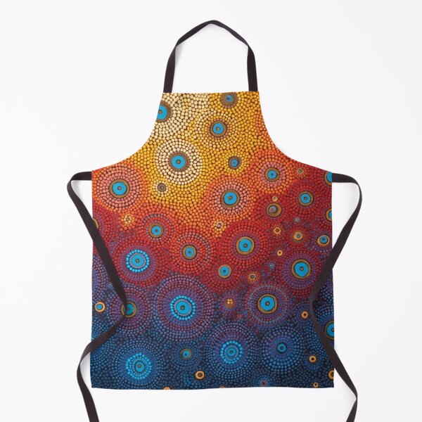 Item preview, Aboriginal Inspired Art - Hot and Cold Circles designed and sold by GrinGalore.