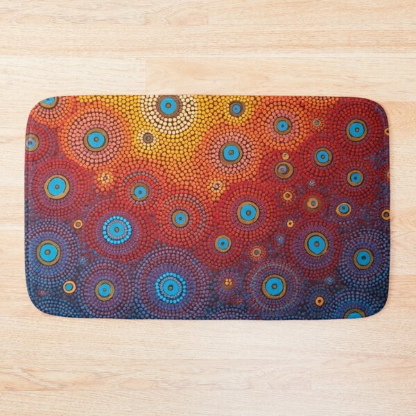 Item preview, Aboriginal Inspired Art - Hot and Cold Circles designed and sold by GrinGalore.