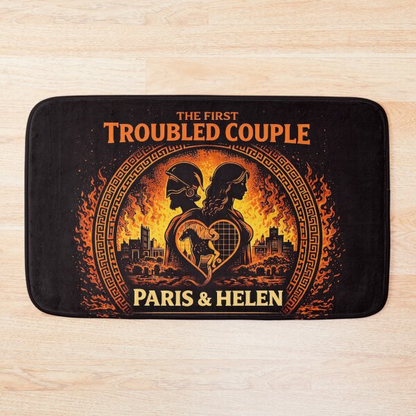 Item preview, Paris & Helen of Troy Myth Art designed and sold by Retr0Tshirts.