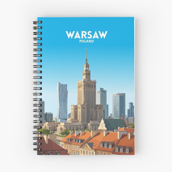 Item preview, Warsaw Poland - Travel art designed and sold by Marciolini.