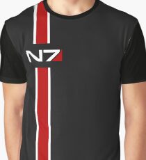 N7 emblem, Mass Effect Graphic T-Shirt