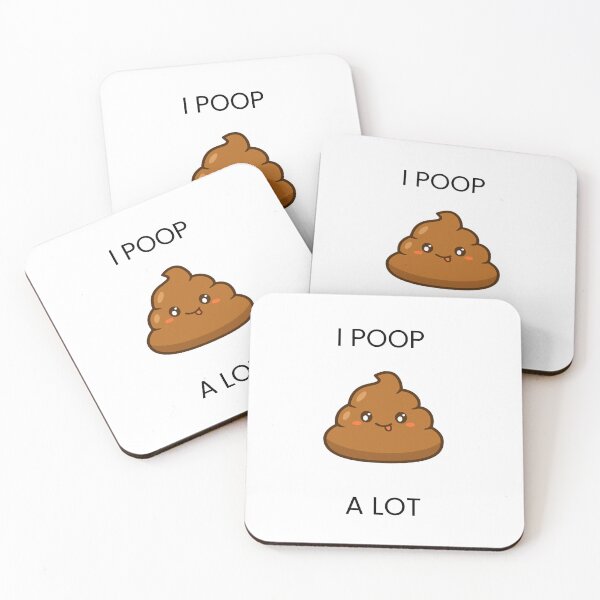 Item preview, I Poop A Lot – Funny Humor designed and sold by Pastel & Punchlines.