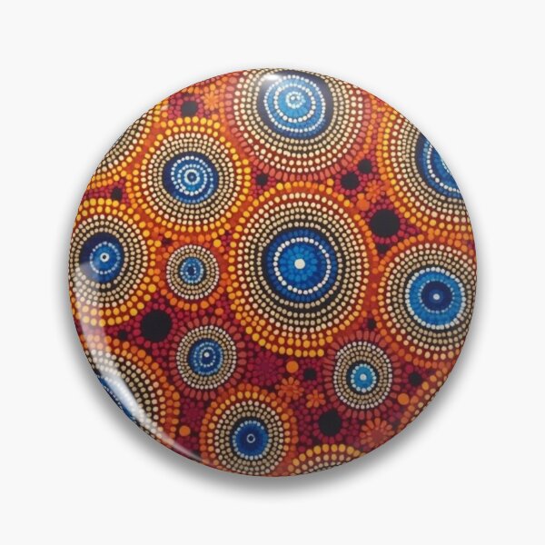 Item preview, Aboriginal Inspired Art - Walking Water Circles designed and sold by GrinGalore.