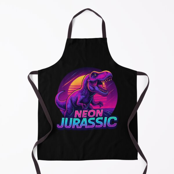 Item preview, Neon Jurassic T-Rex - Vaporwave Dinosaur Synthwave Design designed and sold by MKreative Studio.