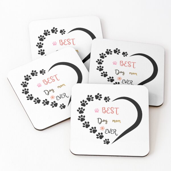 Item preview, Funny Best Dog Mom Ever Mothers Day Dog Lover Mom Mama T-Shirt designed and sold by fantasy.world.
