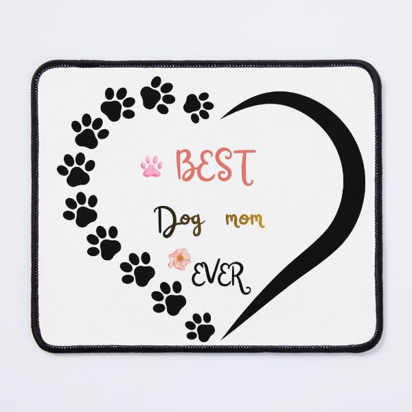 Item preview, Funny Best Dog Mom Ever Mothers Day Dog Lover Mom Mama T-Shirt designed and sold by fantasy.world.