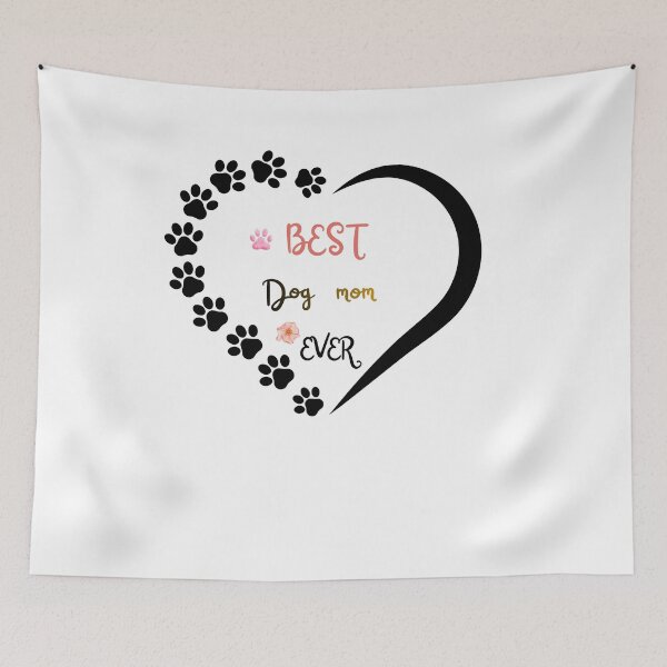 Item preview, Funny Best Dog Mom Ever Mothers Day Dog Lover Mom Mama T-Shirt designed and sold by fantasy.world.