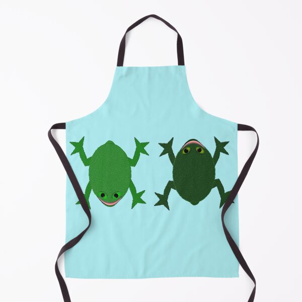 Item preview, Hopping Mad Funny Green Frogs Frogcore Digital Art designed and sold by naturegallery.