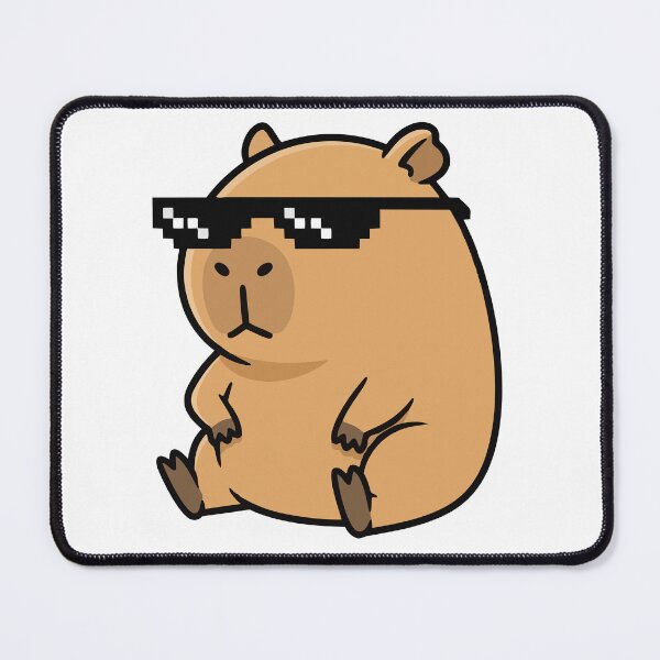 Item preview, Ok I Pull Up Cool Capybara Meme designed and sold by Petzzz.