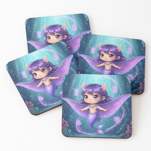 Item preview, The Sapphire Siren: Melody of the Abyss designed and sold by Mood & Muse Studio.